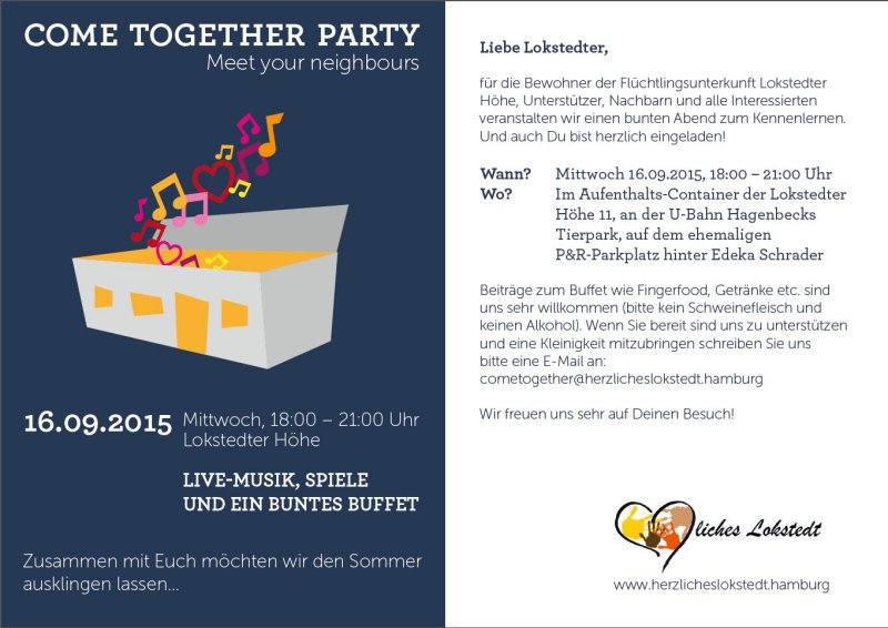 Come Together Party 16.09.2015